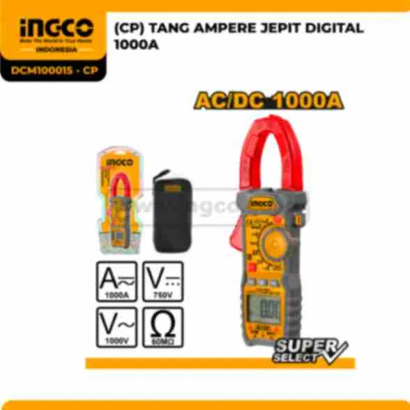 DCM100015 - CP - (CP) TANG AMPERE 
JEPIT DIGITAL 1000A